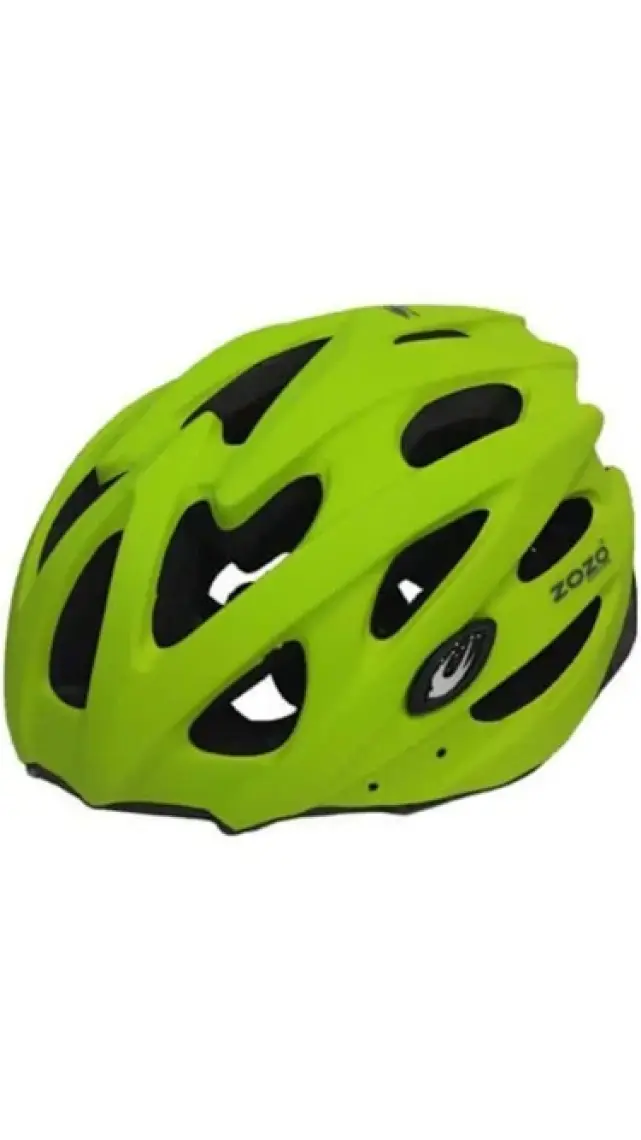 Zozo raptor MV29 Unisex Işıklı Kask Lime