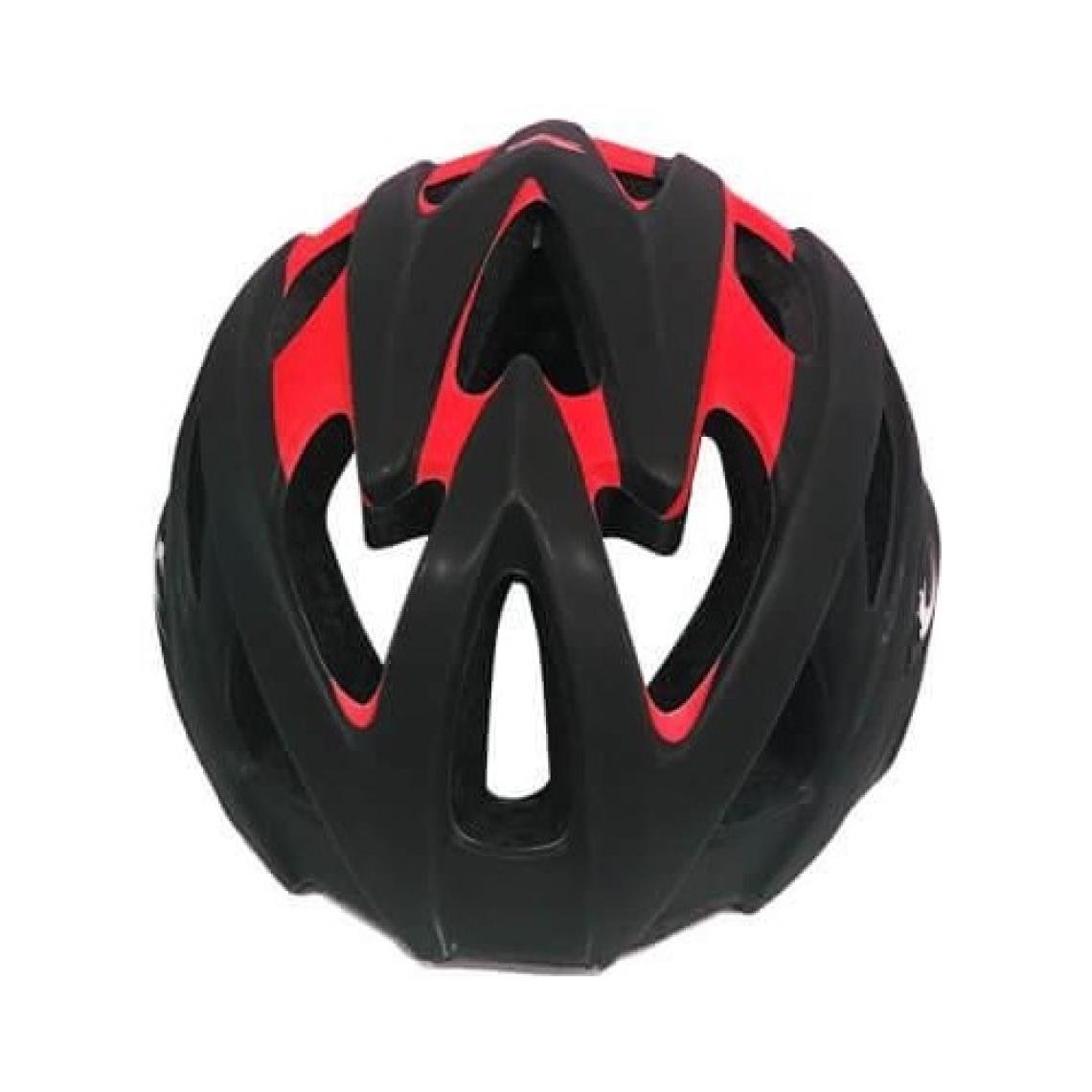 Zozo MV29 Unisex Işıklı Kask Siyah/Kırmızı