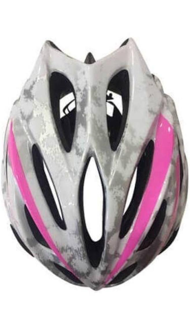 Zozo HB31-C Pembe Gri Bisiklet Kaskı S