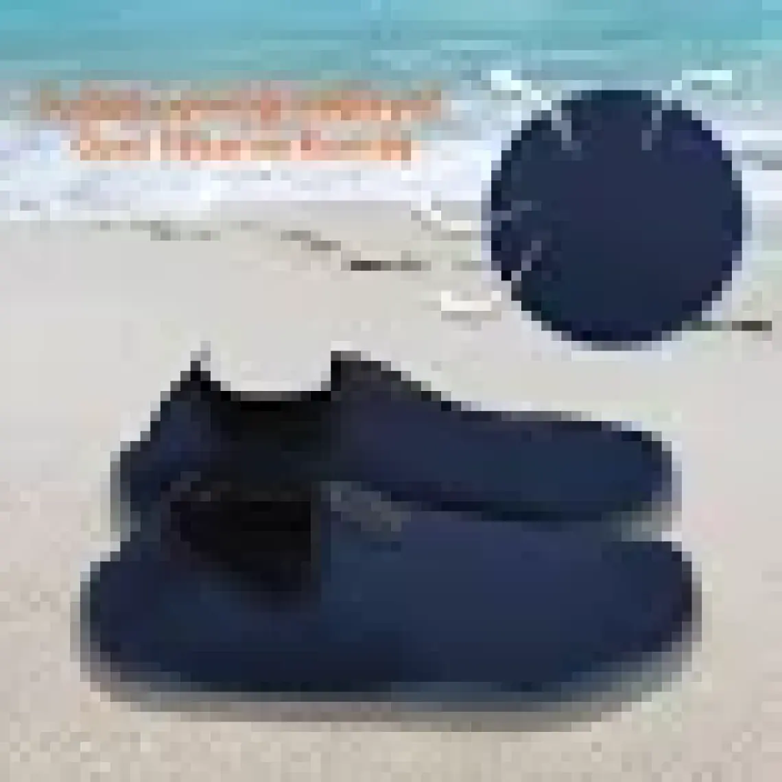 Black Deer Lab Siyah Çok Amaçlı Plaj ve Deniz Ayakkabısı
