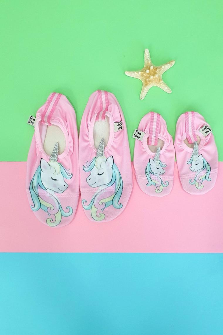 First Step Pembe 3 Boyutlu Unicorn Anne Kız Kombinlenebilir Havuz Patiği (Ayrı Ayrı SATILMAKTADIR)-F-9012
