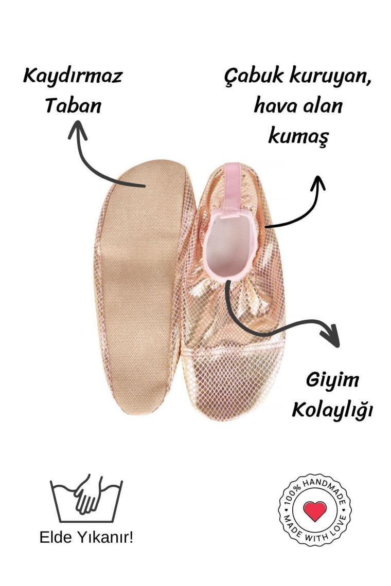Balık Pulu Varak Anne Kız Çocuk Kombinlenebilir Havuz ve Deniz Patiği (Ayrı Satılmaktadır)-F-9014