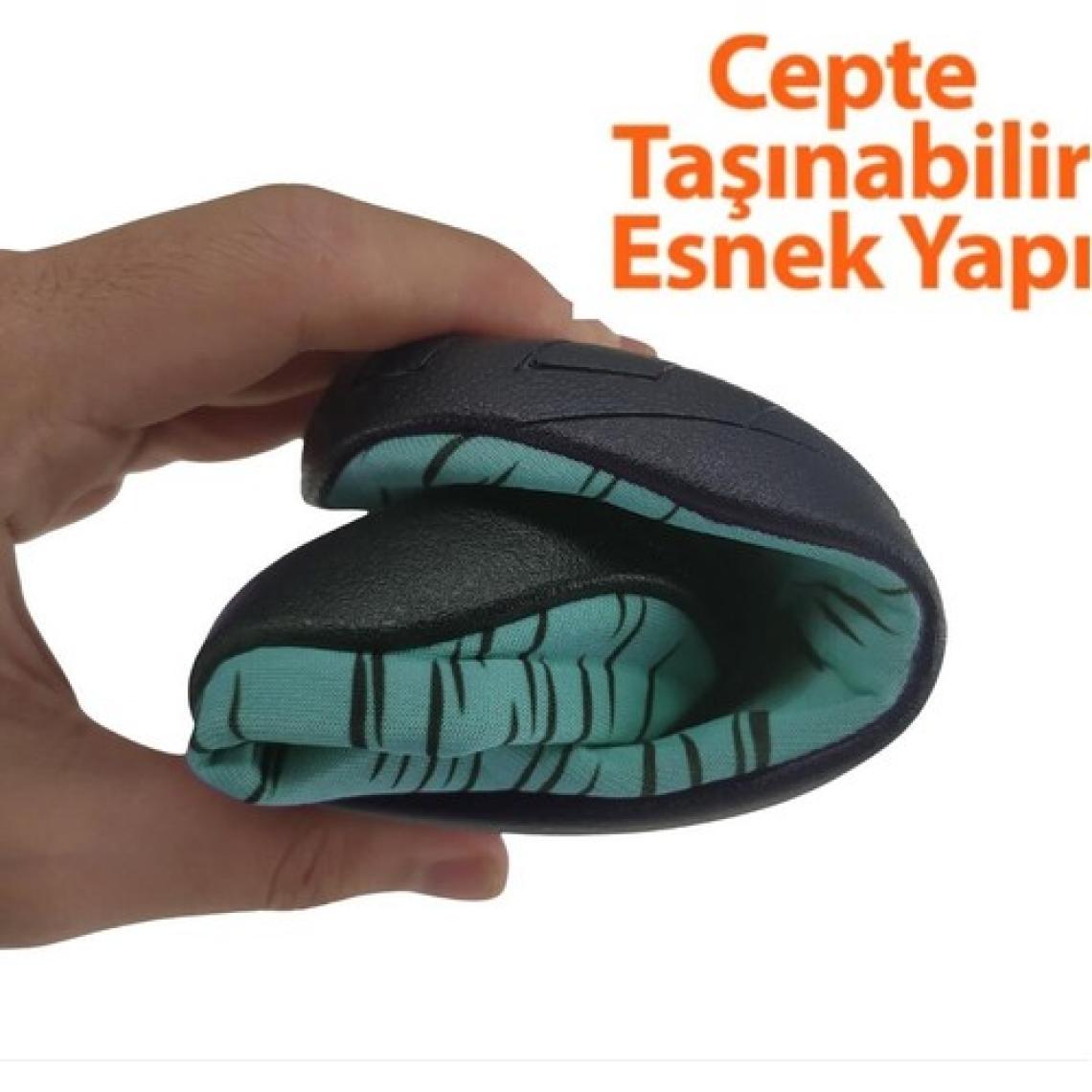 Black Deer Hayal Mint-Siyah Çok Amaçlı Plaj ve Deniz Ayakkabısı