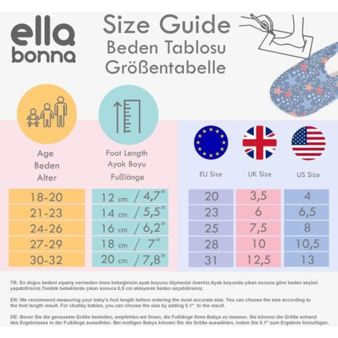 Ella Bonna Kaydırmaz Taban, Unisex Bebek, Çocuk Deniz Ayakkabısı, Havuz Patiği, Kapodokya