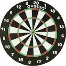 Avessa Dart-10 45 Cm Çapında Dart Hedef Tahtası
