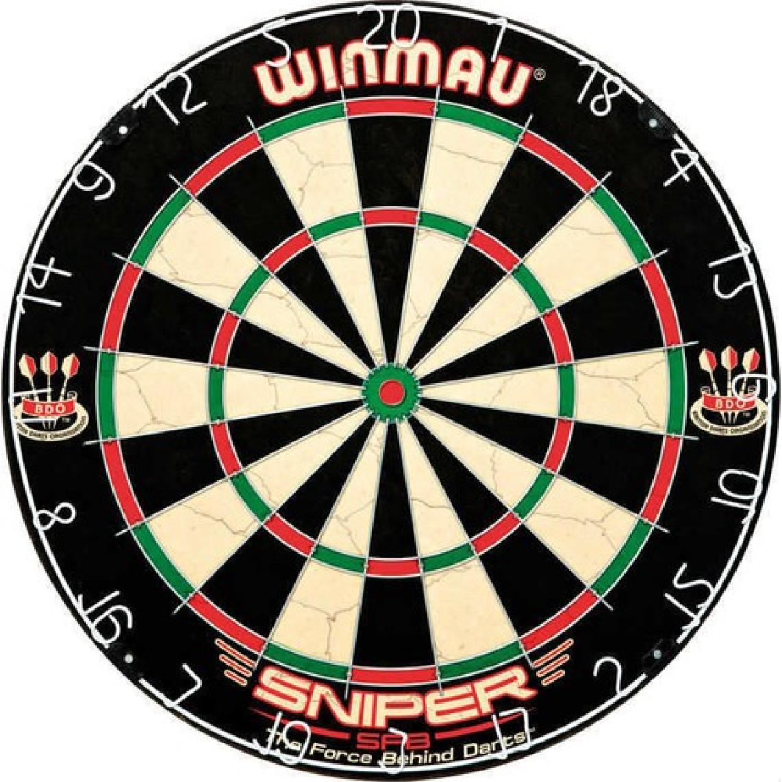 Winmau Profesyonel Dart Seti Winmau Sniper Dart Tahtası, 6 Adet Winmau Ok, Ahşap Kabin