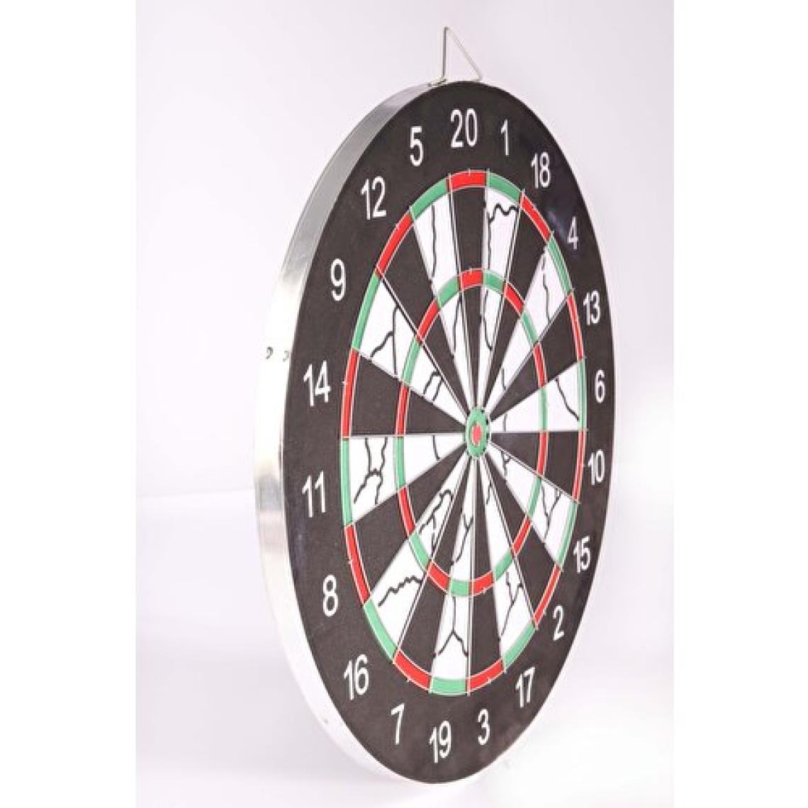 Delta Flocked Dart Seti 45 Cm (18 İnç) Büyük Boy + 6 Dart Oku (18 Gr) Hedef Tahtası