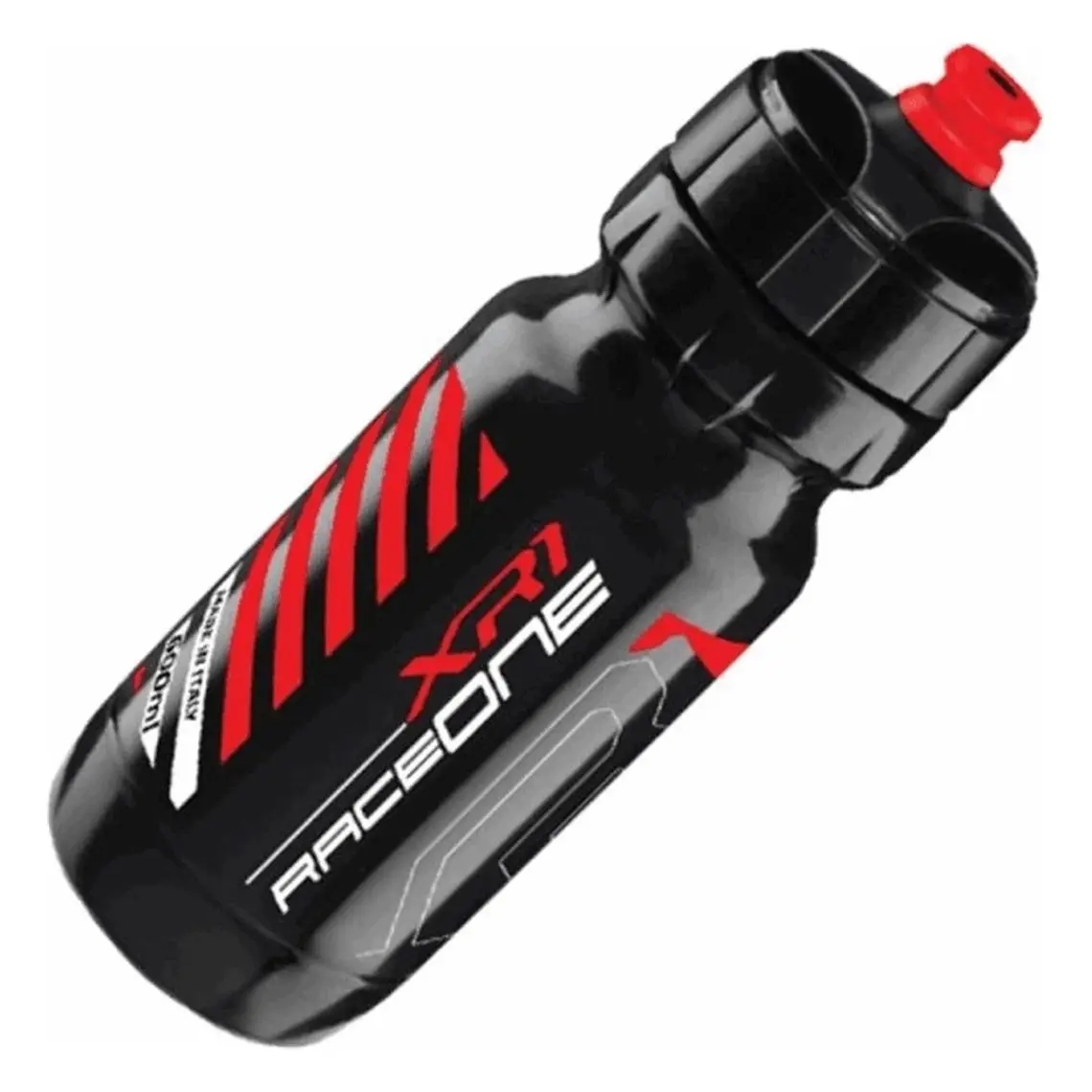 Raceone Siyah-Kırmızı 600ml Bisiklet Suluk Matara