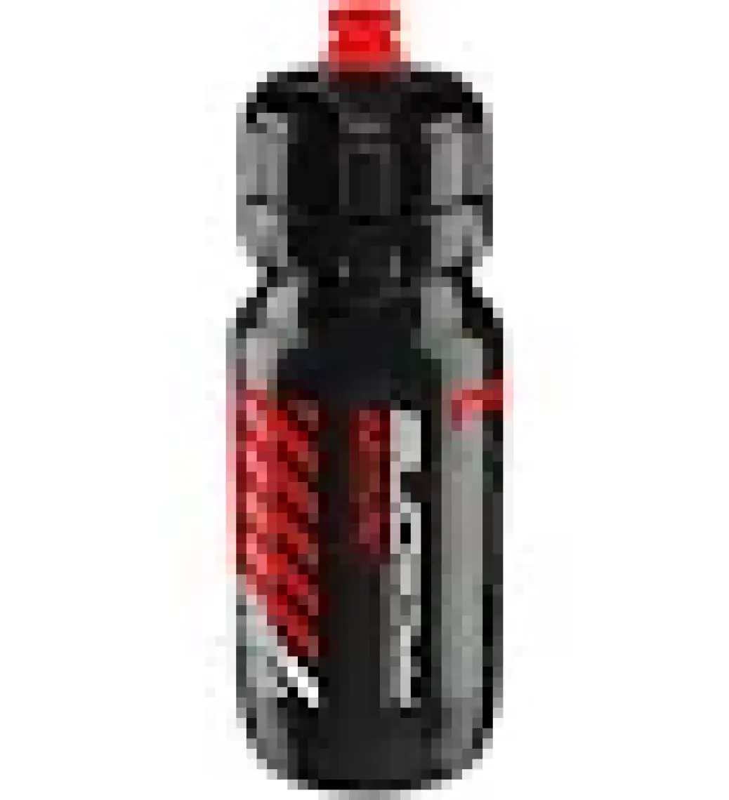 Raceone Siyah-Kırmızı 600ml Bisiklet Suluk Matara