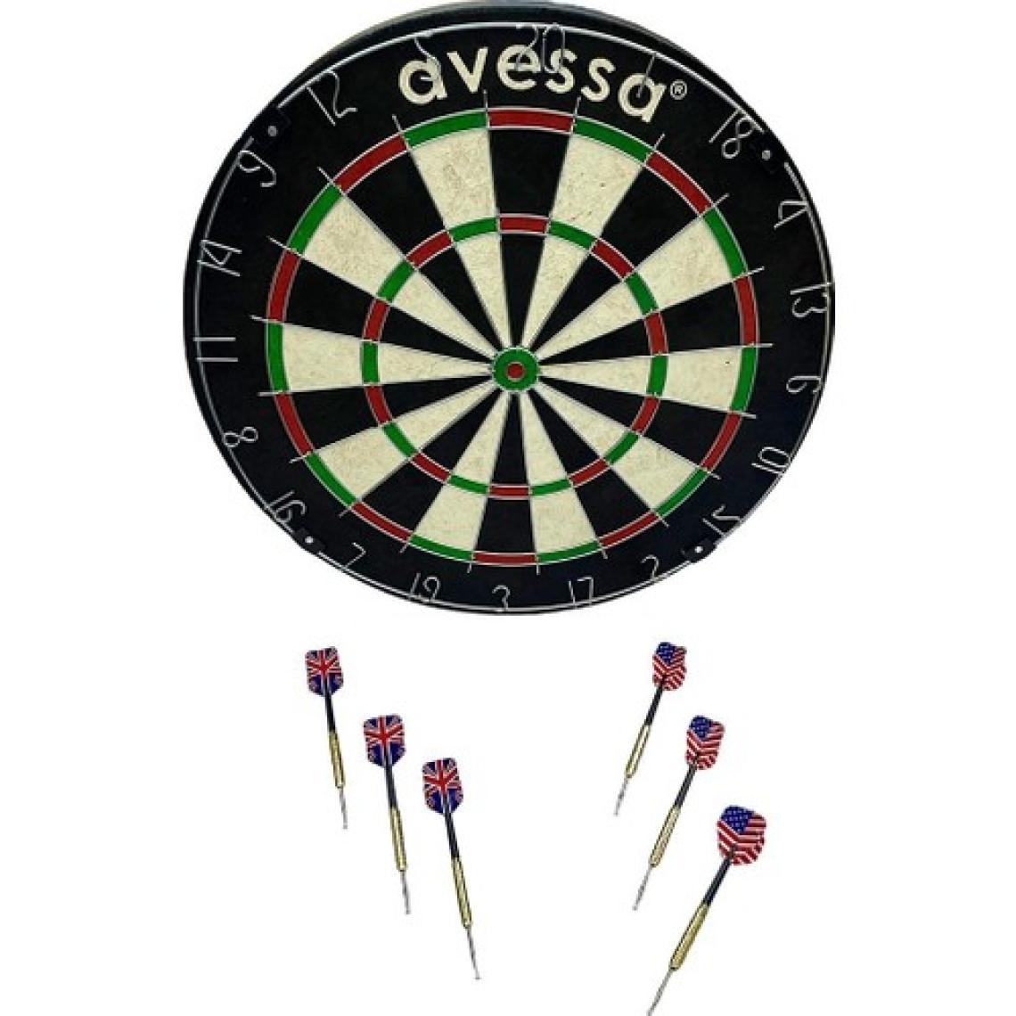 Avessa DART-150 Sisal Profesyonel Dart Tahtası Seti