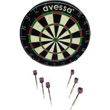 Avessa DART-150 Sisal Profesyonel Dart Tahtası Seti