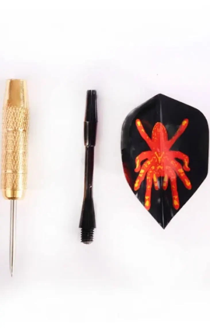 Delta 20 Gr. Dart Oku (3’lü Set) - Çelik Uç + Pirinç Gövde + Renkli Kanat - Dart Oku Seti