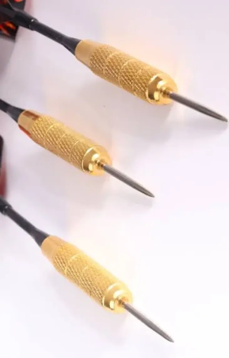 Delta 20 Gr. Dart Oku (3’lü Set) - Çelik Uç + Pirinç Gövde + Renkli Kanat - Dart Oku Seti