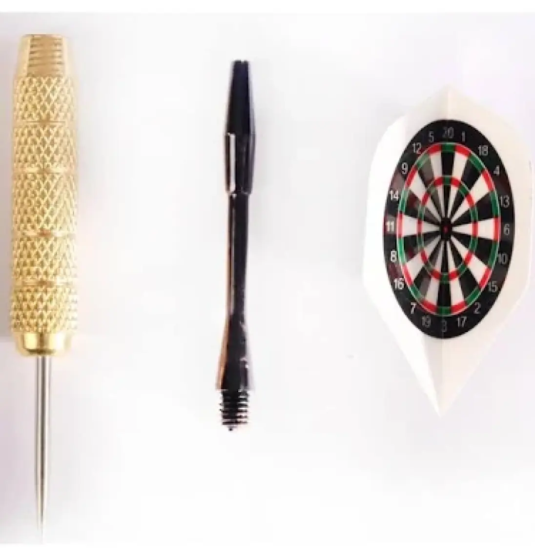 Delta 20 Gr. Dart Oku (3’lü Set) - Çelik Uç + Pirinç Gövde + Renkli Kanat - Dart Oku Seti