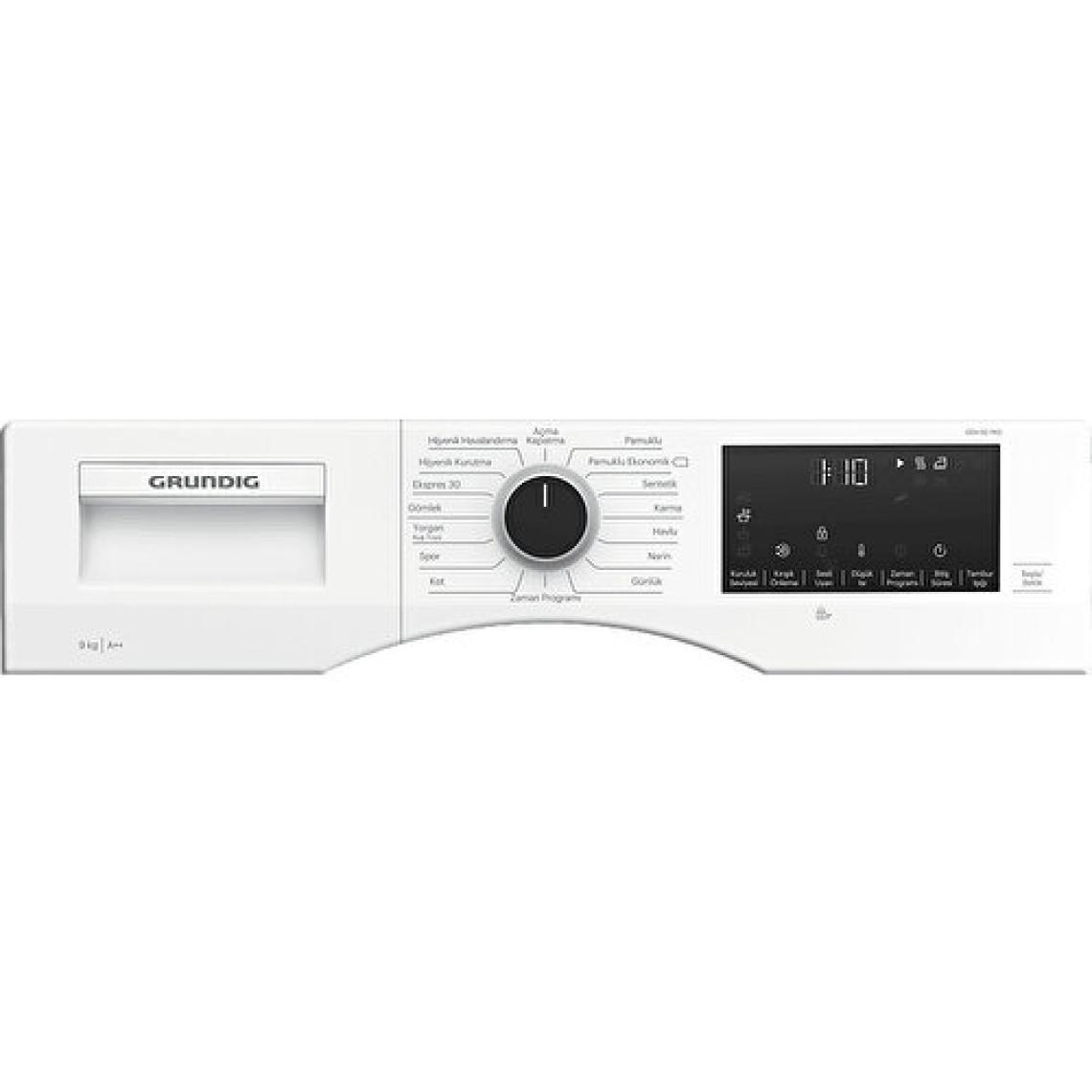 Grundig GDH 92 PKS 9 kg A++ Kurutma Makinesi