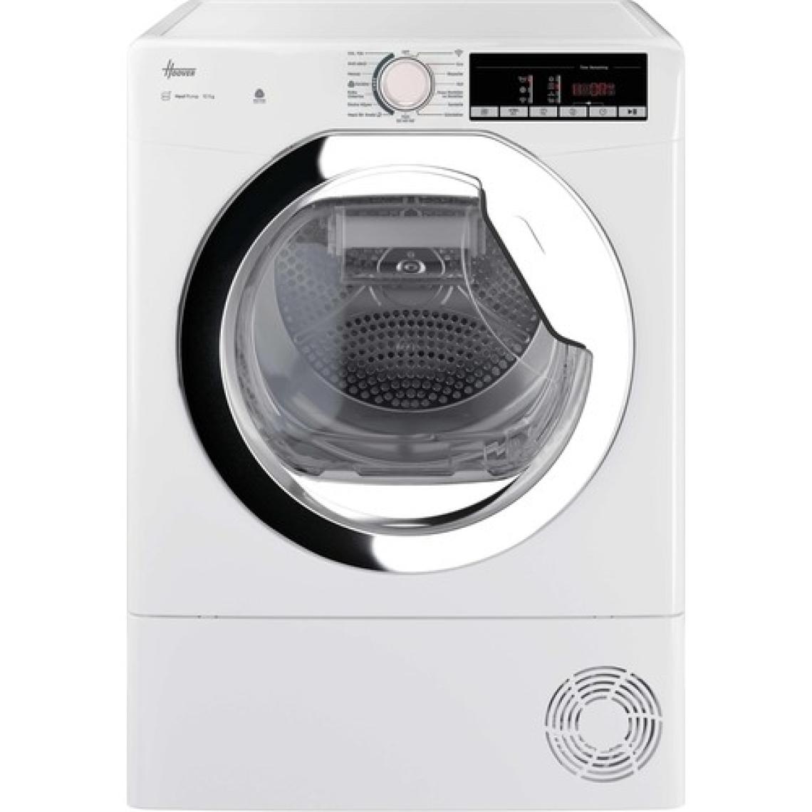 Hoover HLEH10A2TCEX-17 10 kg Wi-Fi + Bluetooth Bağlantılı Isı Pompalı Kurutma Makinesi