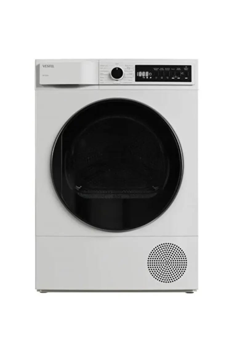 Vestel 10 Kg A++ Enerji Sınıfı Isı Pompalı Kurutma Makinesi - Çocuk Kilidi ve Akıllı Nem Sensörü ile Sessiz Çalışma (65 dB)