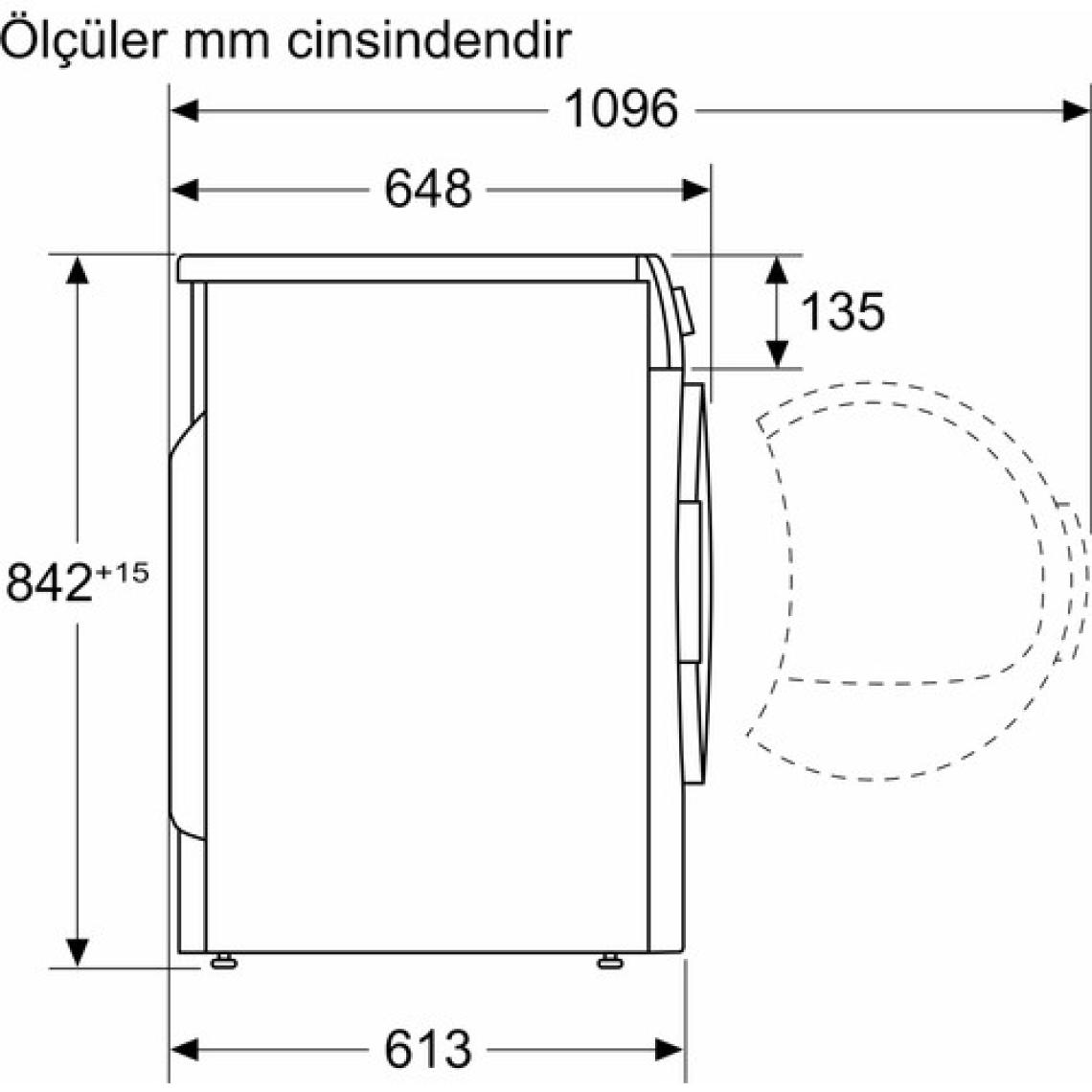 Profilo KM961RCTR A++ 9 kg Isı Pompalı Kurutma Makinesi