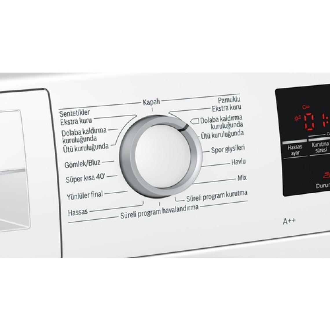 Bosch WTW85410TR Serie 6 8 kg Isı Pompalı Çamaşır Kurutma Makinesi