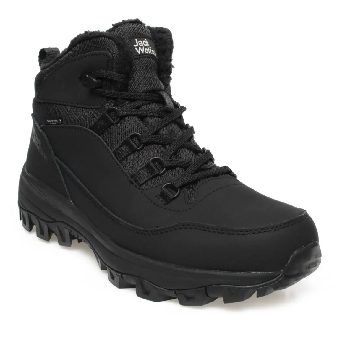 Jack Wolfskin Everquest Texapore Mid Erkek Siyah Outdoor Ayakkabı 4053611-6000