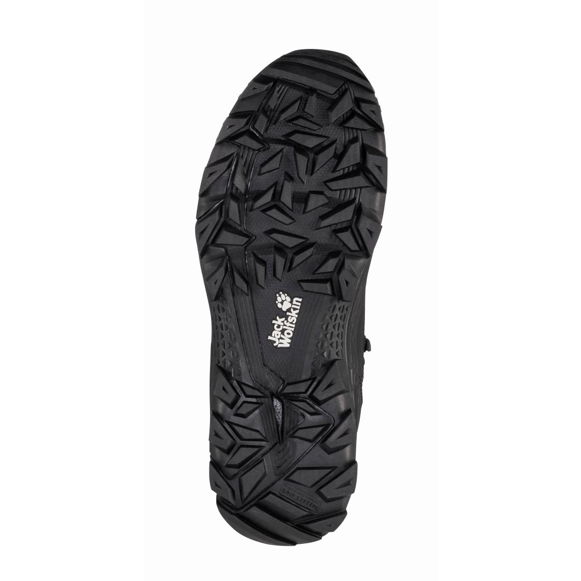 Jack Wolfskin Everquest Texapore Mid Erkek Siyah Outdoor Ayakkabı 4053611-6000