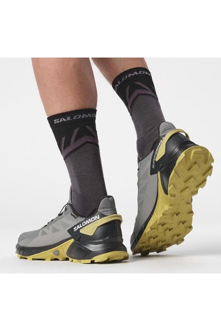 Salomon SUPERCROSS 4 GORE-TEX Erkek Koşu Ayakkabısı Pewter L47317200