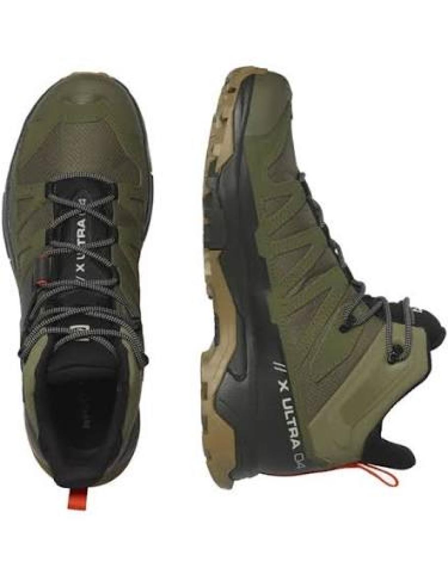 Salomon X Ultra 4 Mıd Gtx Erkek Outdoor Ayakkabı L412941 - Bej