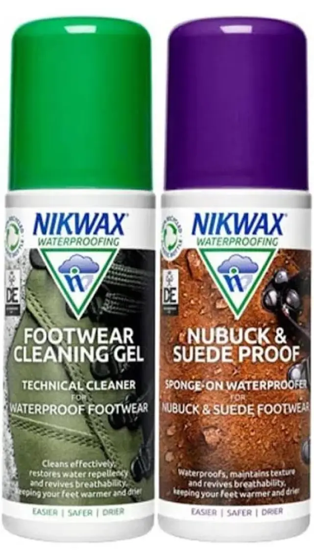 Nikwax İkili Paket Nubuck & Suede Spray + Footwear Cleaning Gel