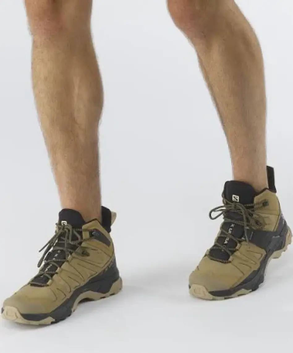 Salomon X Ultra 4 Mıd Gtx Erkek Outdoor Ayakkabı L412941 - Bej