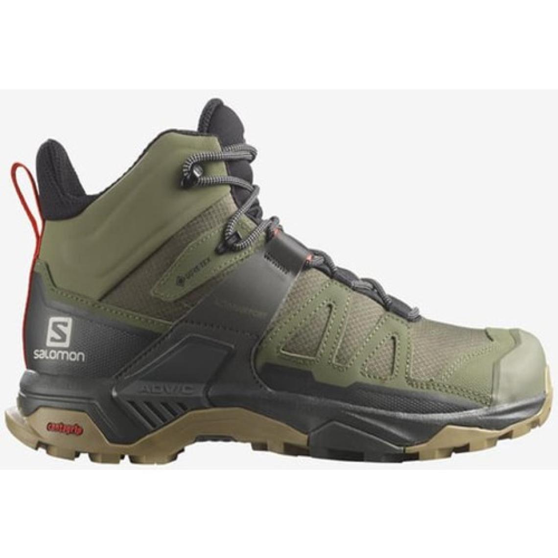 Salomon X Ultra Mid 4 Gore-Tex Erkek Outdoor Botu - Yeşil