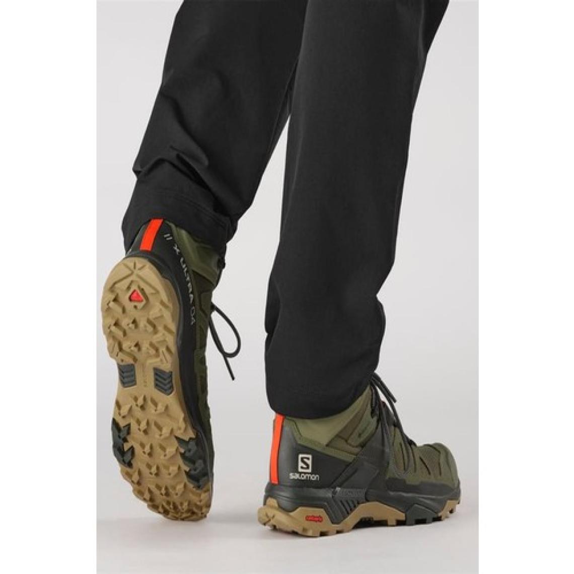 Salomon X Ultra Mid 4 Gore-Tex Erkek Outdoor Botu - Yeşil
