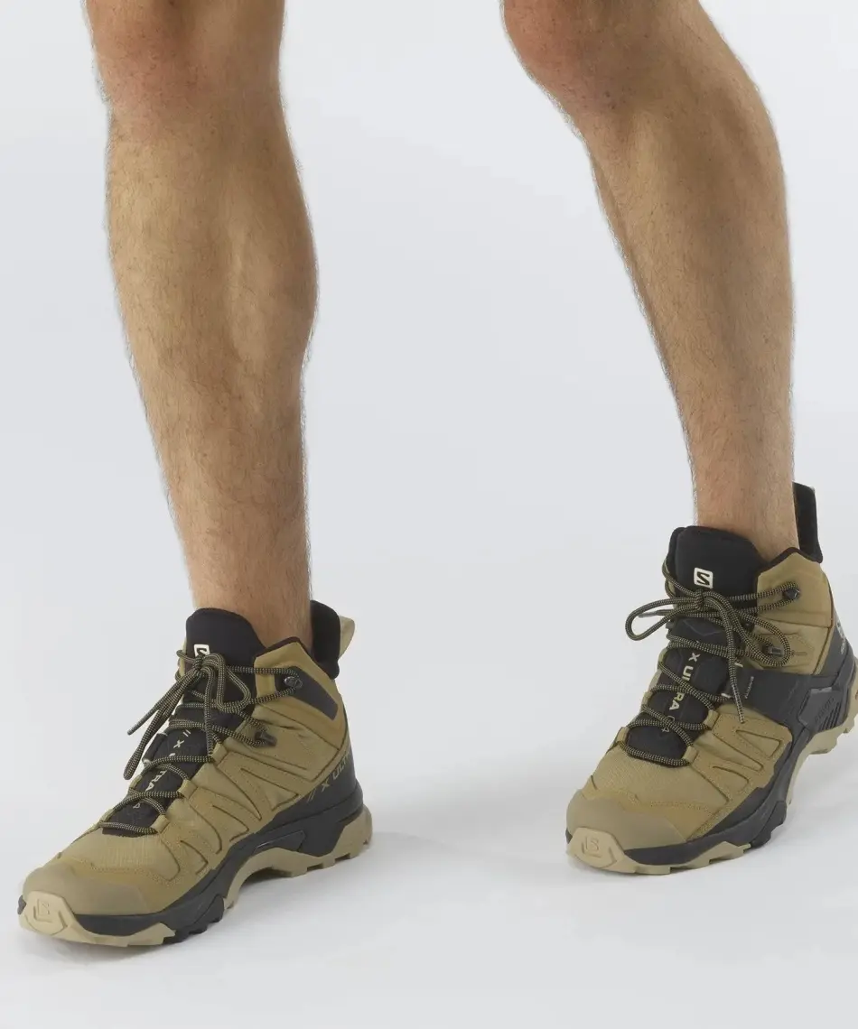 Salomon X Ultra 4 Mıd Gtx L413834 Erkek Outdoor Ayakkabı  - Siyah