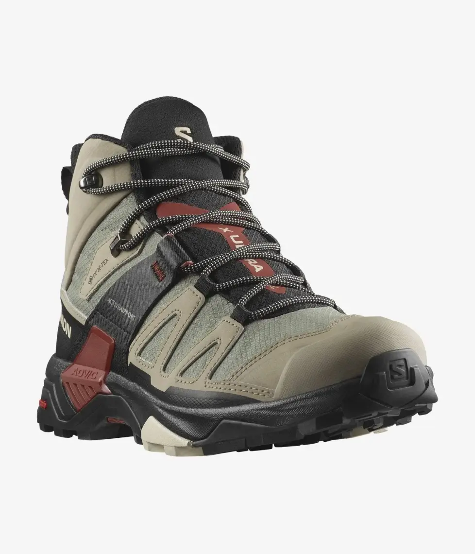 Salomon X Ultra 4 Mıd Gtx L413834 Erkek Outdoor Ayakkabı  - Siyah