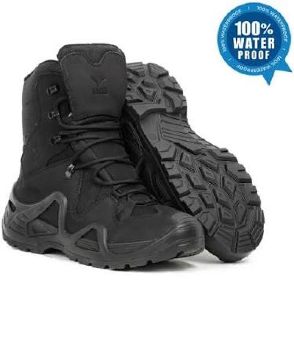 Vogel Tactical Su Geçirmez Siyah Askeri Bot