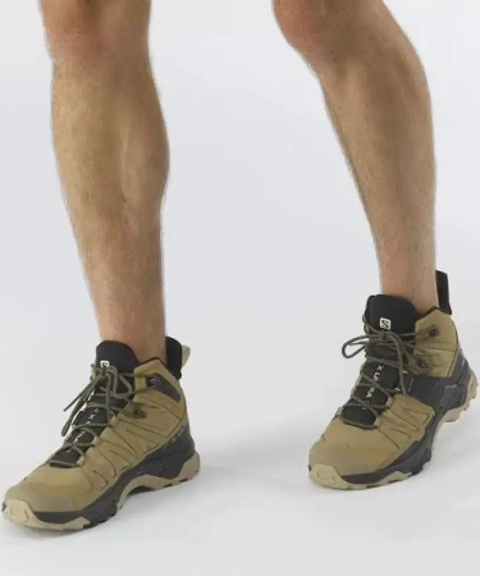 Salomon X Ultra 4 Mıd Gtx Erkek Outdoor Ayakkabı L412941 - Bej