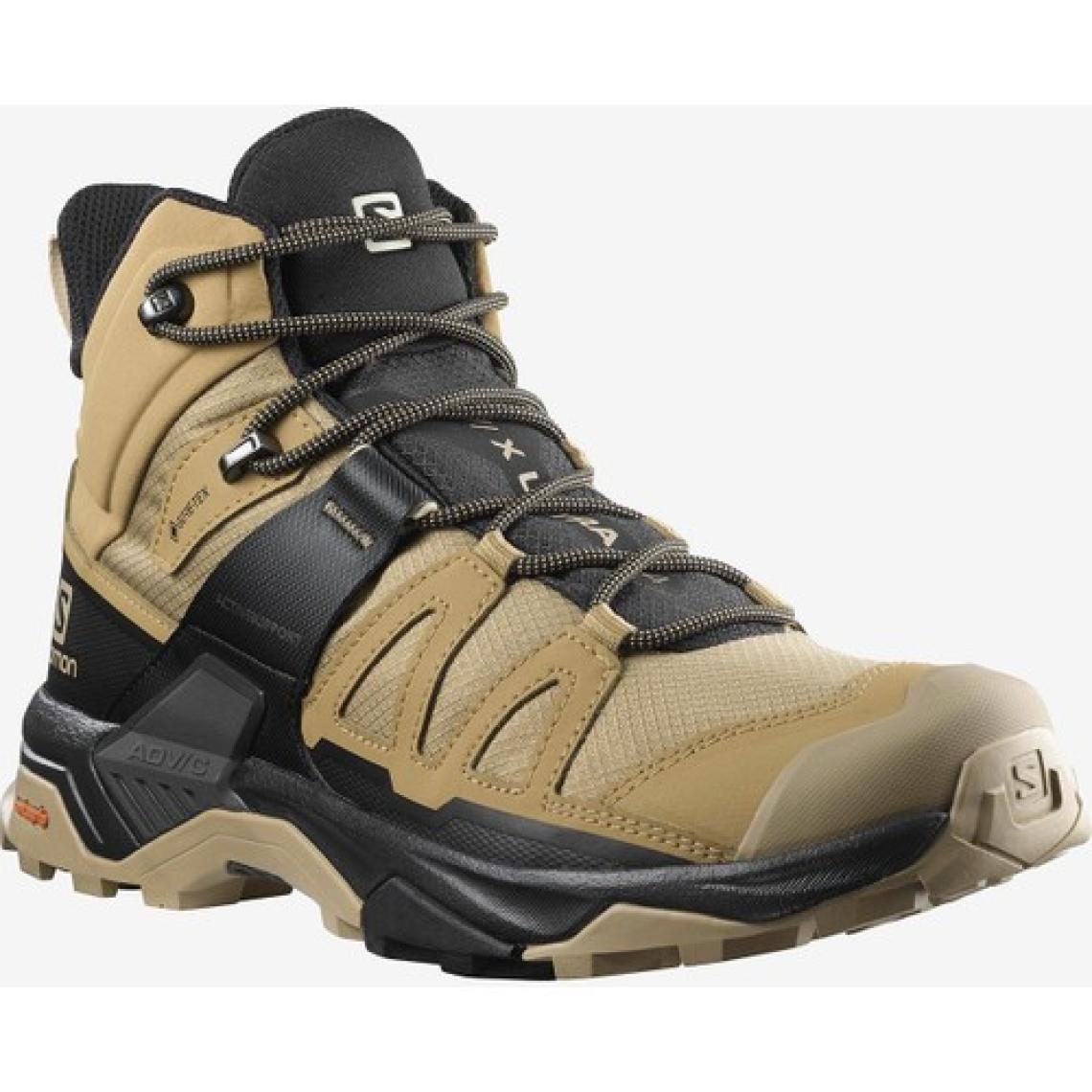 Salomon X Ultra 4 Mid Gore-Tex L41294100 Su Geçirmez Bej Erkek Outdoor Bot