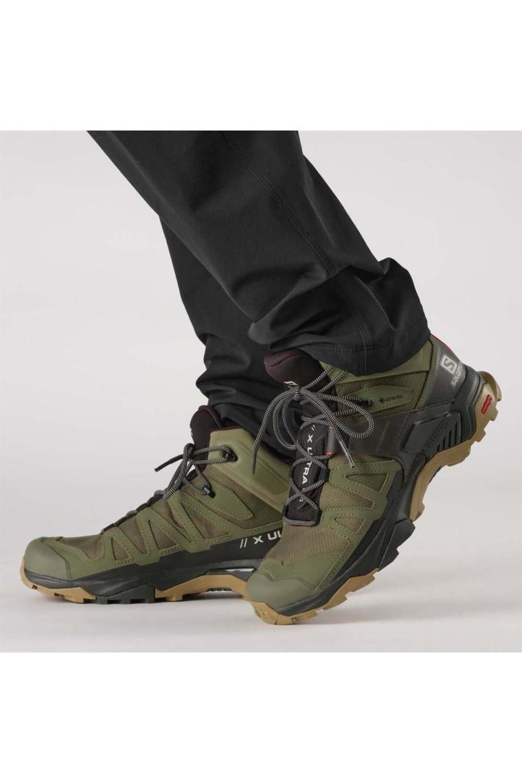Salomon X Ultra 4 Mıd Gtx Erkek Outdoor Ayakkabı L412941 - Bej