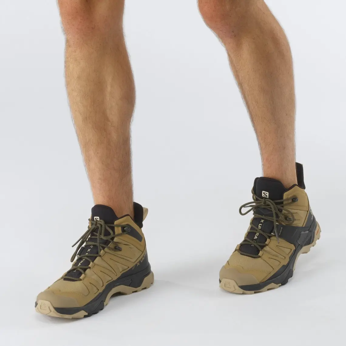 Salomon X Ultra 4 Mıd Gtx Erkek Outdoor Ayakkabı L412941 - Bej
