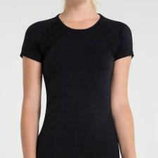 Jerf Pasto Bisiklet Yaka Ultra Hafif T-Shirt Siyah