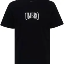 Umbro Erkek Siyah Oversize T-Shirt Pamuklu Süprem Umbro Shot Tee FF-0151