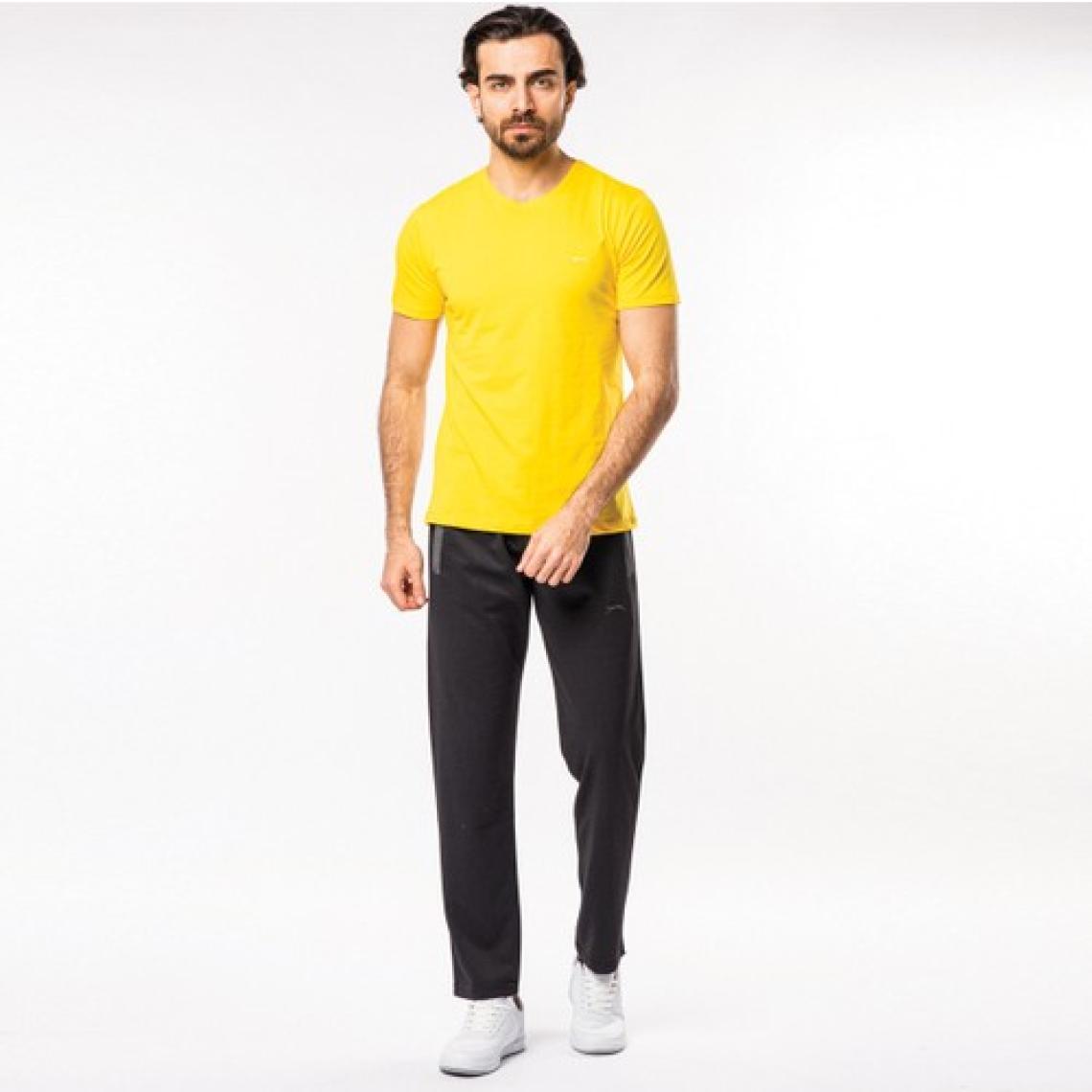 Slazenger SANDER KTN Erkek Tişört Sarı