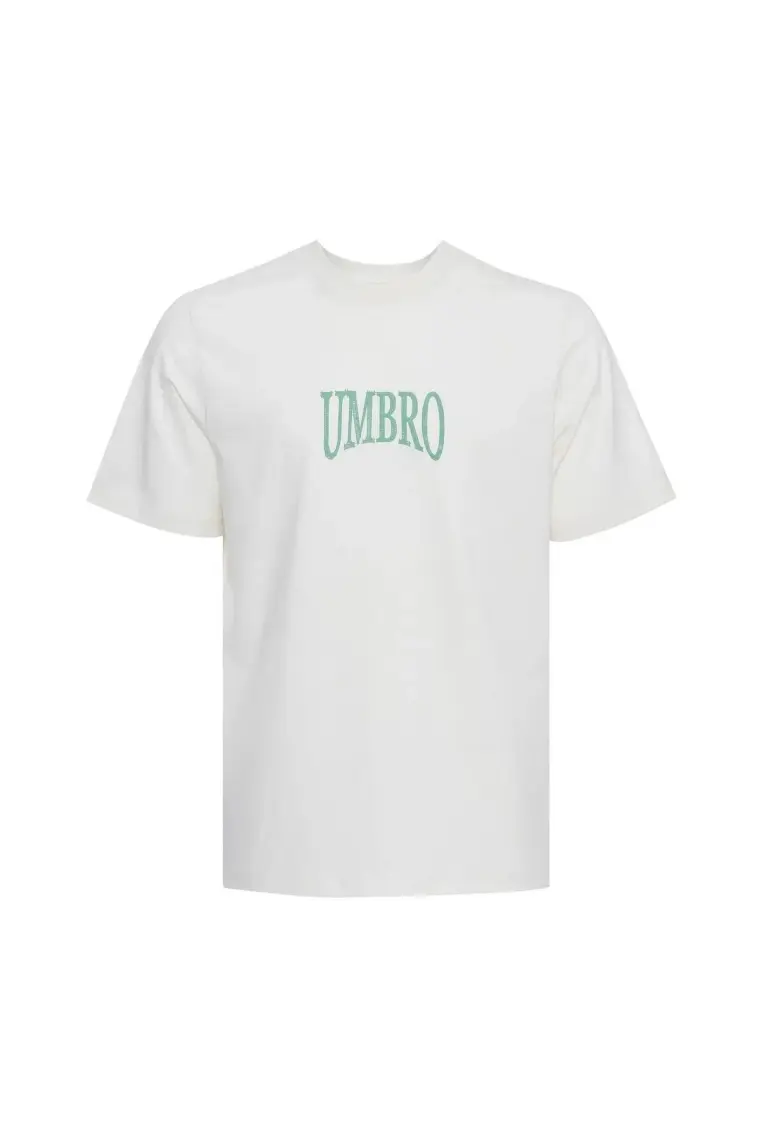 Umbro Erkek Beyaz Oversize T-Shirt Pamuklu Süprem Umbro Shot Tee FF-0151
