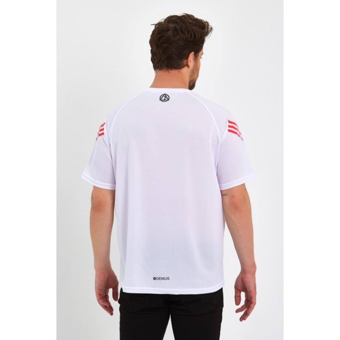 Genıus Store Erkek Spor Tişört Baskılı Fitness, Antrenman Fit