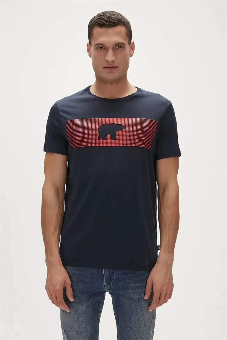 Bad Bear Erkek Baskılı Tişört