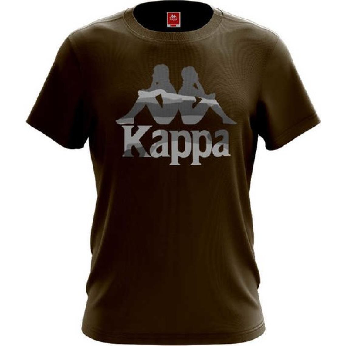Kappa Erkek Baskılı T-Shirt Zelkal Haki