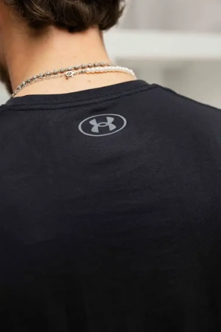 Under Armour Sportstyle Lc Ss Erkek T-shirt 1326799-001 Siyah