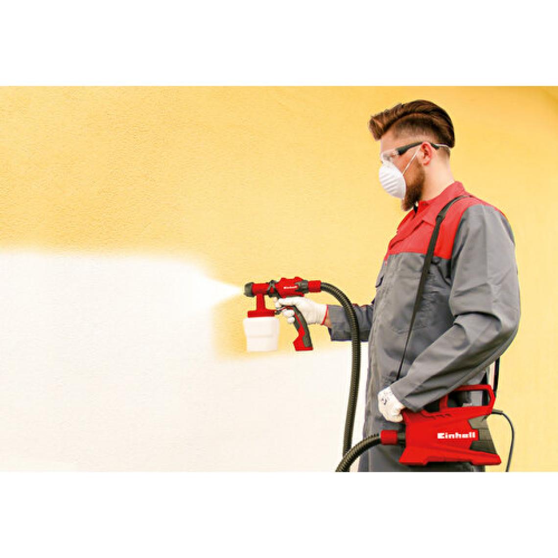 Einhell Boya Tabancası Tc-Sy 600 S (600 W, 1000 Ml Hazne, 2 Adet Nozul, Temizleme Kiti Ve Viskozite Kabı)