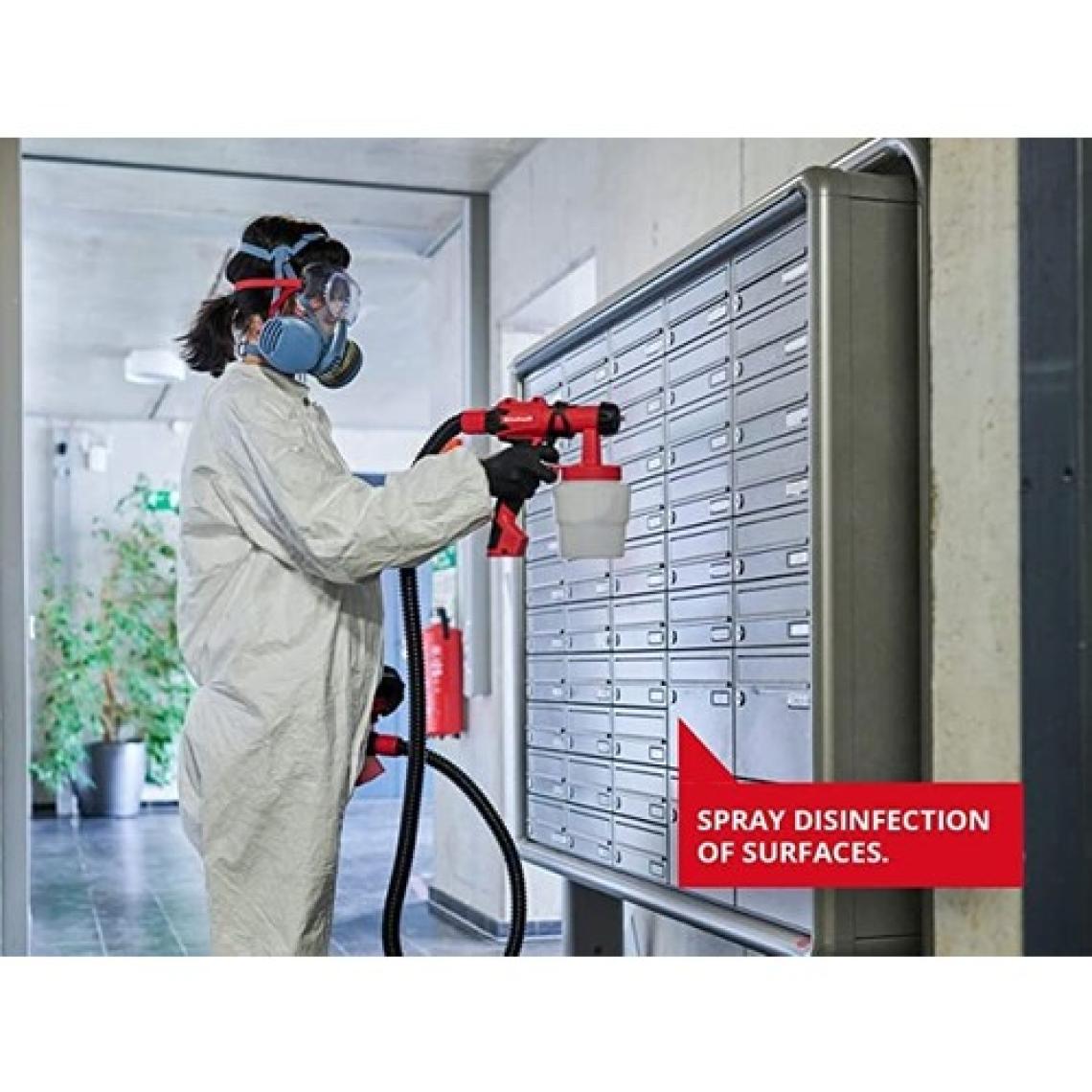 Einhell TC-SY 500 P, Sprey Boya Sistemi