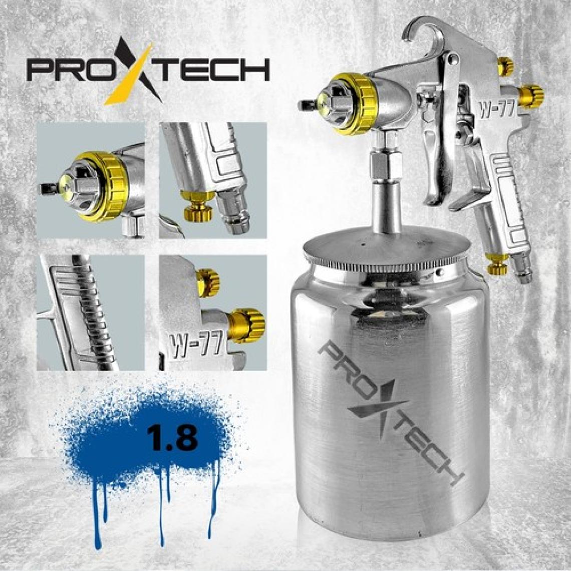 Proxtech    Bhd Alttan Depolu Profesyonel 1.8 mm 1000 Cc Boya Sprey Tabancası