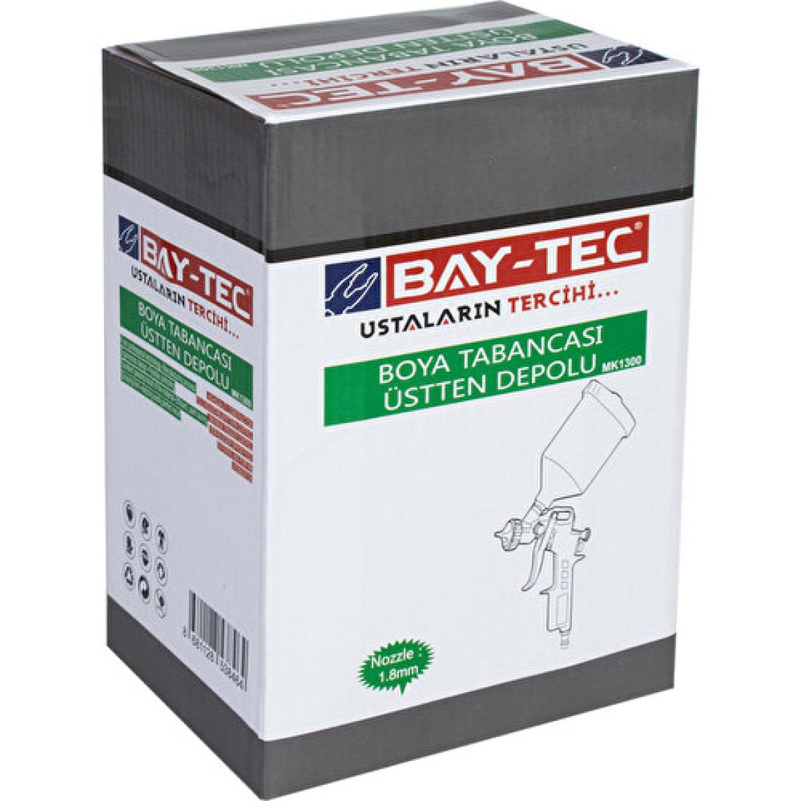 Bay-Tec Üstten Depolu Boya Tabancası MK1300
